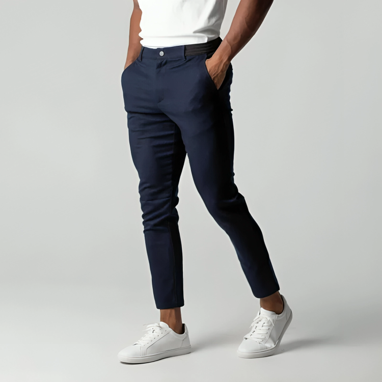 Alviero™ | Men's Stretchy Chinos